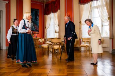 Le couple royal de Norvège rencontre et accueille les récipiendaires de la médaille du mérite - 18