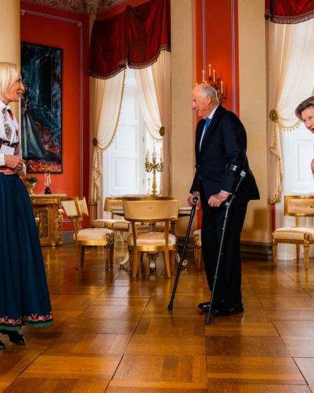 Le couple royal de Norvège rencontre et accueille les récipiendaires de la médaille du mérite - 17