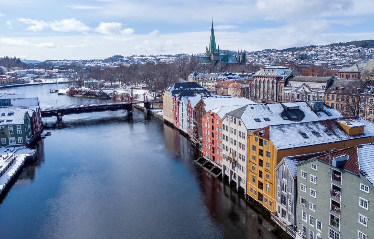 La police armée arrête une personne à Trondheim 4 La police armée arrête une personne à Trondheim - 3