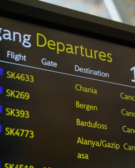Avinor : 104 vols SAS ont été annulés samedi - 25