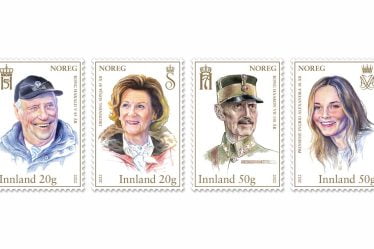 La poste norvégienne met les jubilés royaux sur de nouveaux timbres - 16