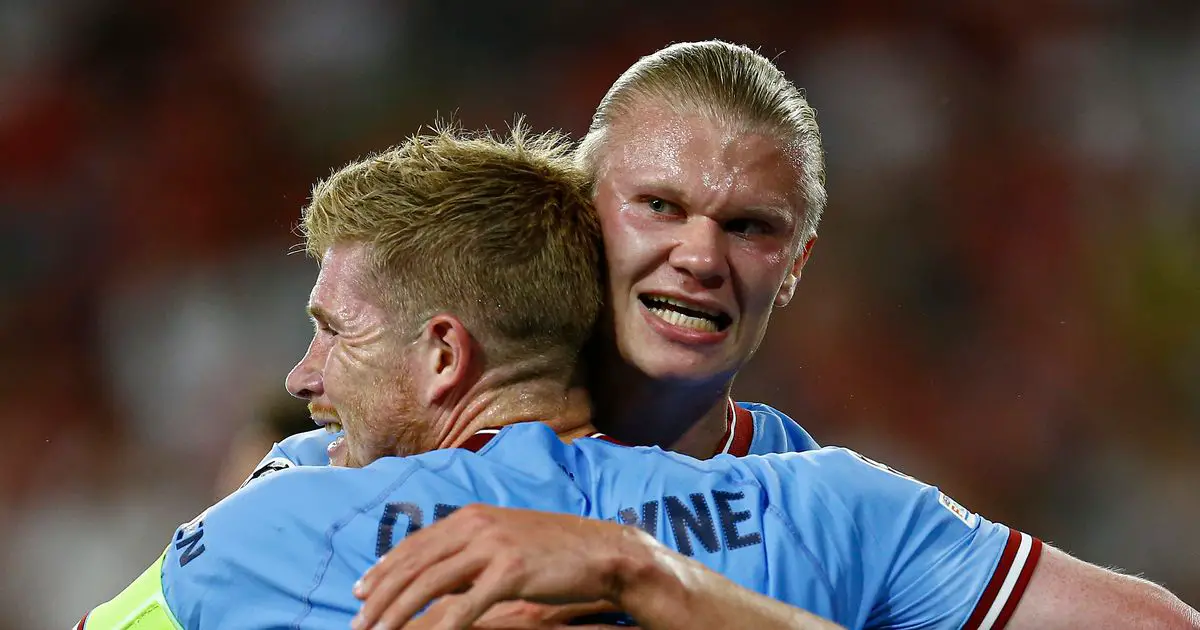 Kevin De Bruyne explique comment "parfait" Erling Haaland peut devenir encore meilleur pour Man City 4 Kevin De Bruyne explique comment "parfait" Erling Haaland peut devenir encore meilleur pour Man City - 3