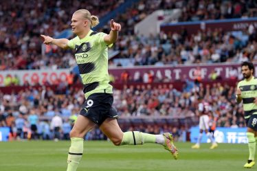"Inévitable" - Les fans de Man City sont lyriques à propos d'Erling Haaland après le match d'ouverture contre Aston Villa - 16