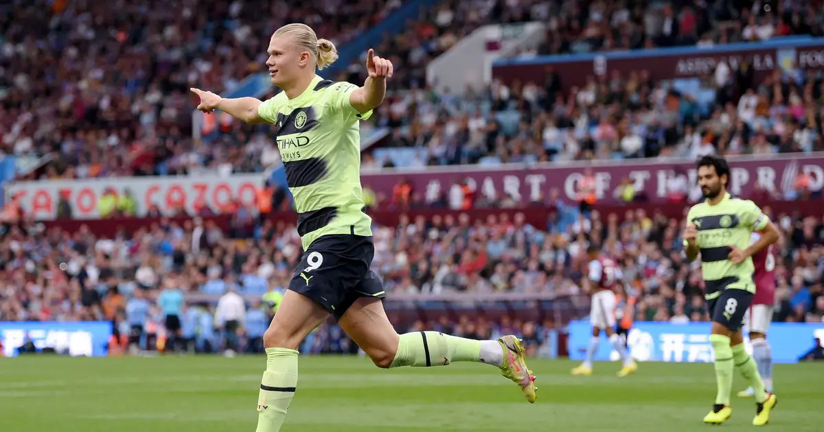 "Inévitable" - Les fans de Man City sont lyriques à propos d'Erling Haaland après le match d'ouverture contre Aston Villa 4 "Inévitable" - Les fans de Man City sont lyriques à propos d'Erling Haaland après le match d'ouverture contre Aston Villa - 3