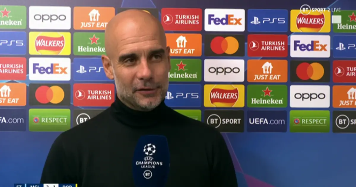 Pep Guardiola fait la comparaison de Johan Cruyff après le but d'Erling Haaland à Man City 4 Pep Guardiola fait la comparaison de Johan Cruyff après le but d'Erling Haaland à Man City - 3