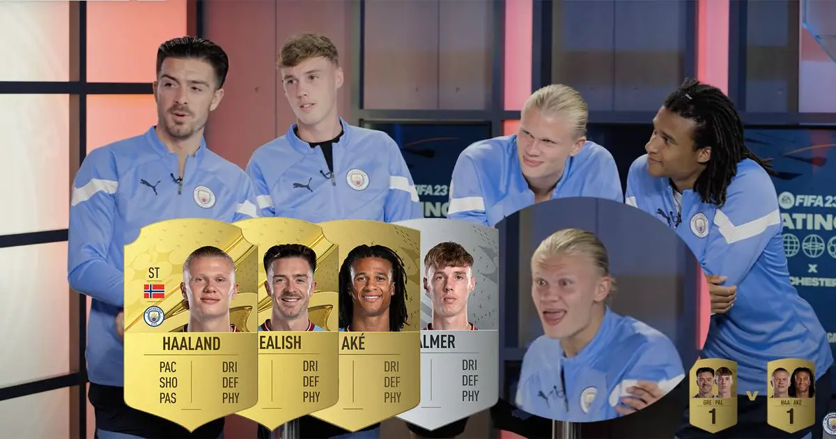 Quatre joueurs de Man City remettent en question les notes de FIFA 23 dans une interview hilarante - 5