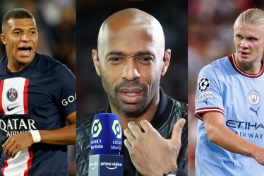 Thierry Henry double le débat Erling Haaland vs Kylian Mbappe - 18