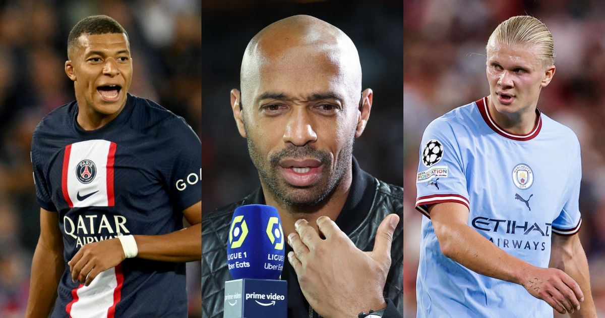 Thierry Henry double le débat Erling Haaland vs Kylian Mbappe 4 Thierry Henry double le débat Erling Haaland vs Kylian Mbappe - 3