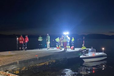 La police met fin à l'opération de recherche dans le Nordhordland - un homme disparu est présumé mort - 20