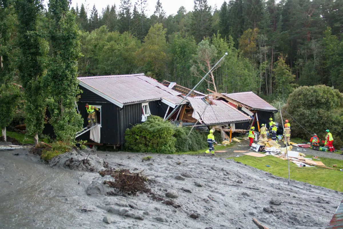 Une personne décède dans un glissement de terrain dans le Trøndelag - 3