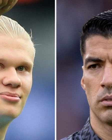 Luis Suarez envoie un message à Erling Haaland après un triplé contre Manchester United 8 Luis Suarez envoie un message à Erling Haaland après un triplé contre Manchester United - 7