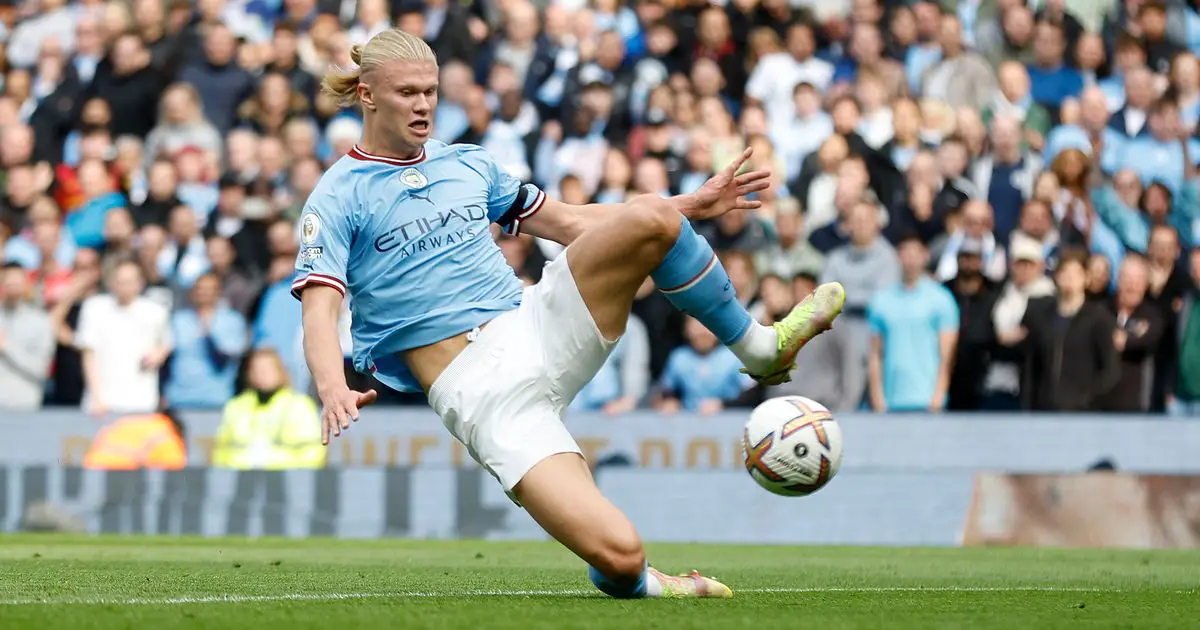 Erling Haaland a déclaré qu'il pouvait battre le record de buts en Premier League après le triplé de Man City contre Manchester United - 3