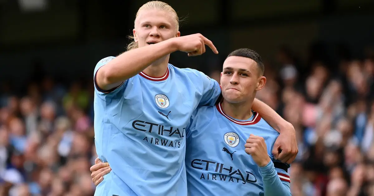 La réaction d'Erling Haaland à Phil Foden montre que Man City a les trois premiers parfaits - Tyrone Marshall - 3