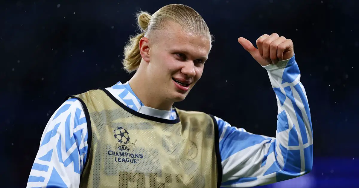 Le patron de Man City, Pep Guardiola, a déclaré qu'un domaine clé, Erling Haaland, est "meilleur que Lionel Messi" - 3
