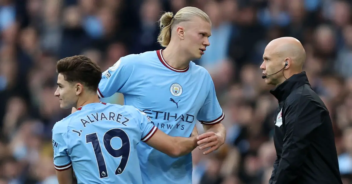 Julian Alvarez peut être Jamie Vardy de Man City contre Leicester si Erling Haaland est absent – Joe Bray 4 Julian Alvarez peut être Jamie Vardy de Man City contre Leicester si Erling Haaland est absent – Joe Bray - 3