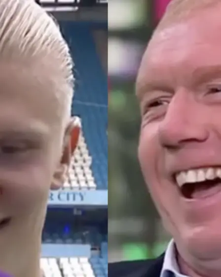 Comment Erling Haaland a réagi à la question du mauvais pied du grand Paul Scholes de Manchester United - 38