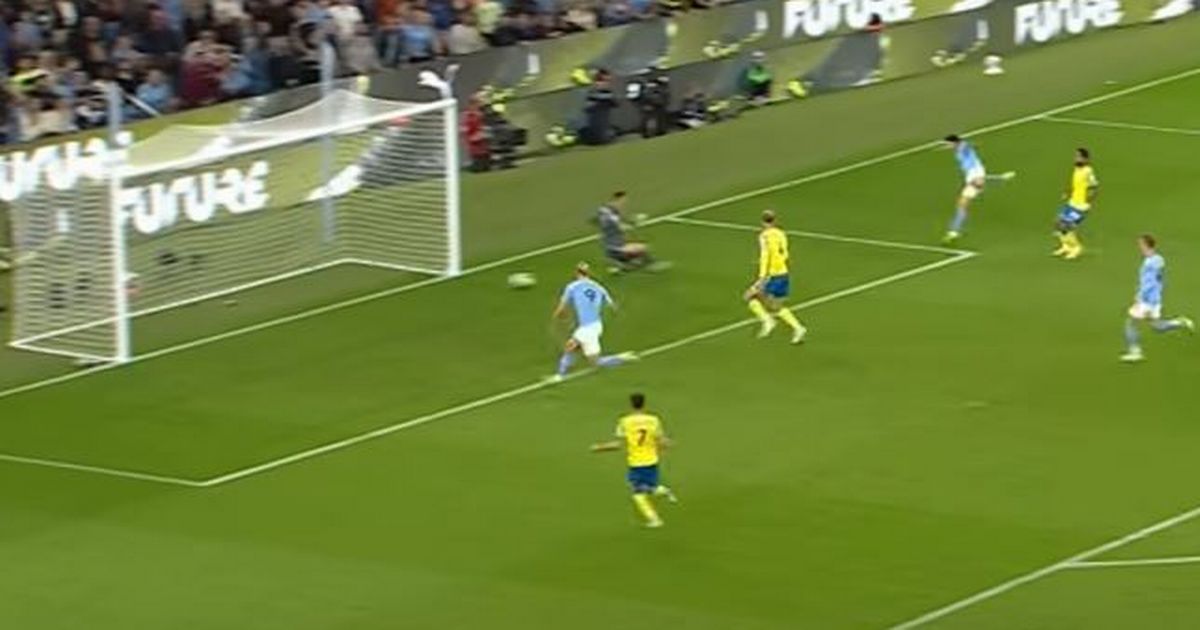 Erling Haaland aurait déjà pu marquer 18 buts de plus pour Man City grâce à un trait invisible - Joe Bray 16 Erling Haaland aurait déjà pu marquer 18 buts de plus pour Man City grâce à un trait invisible - Joe Bray - 15