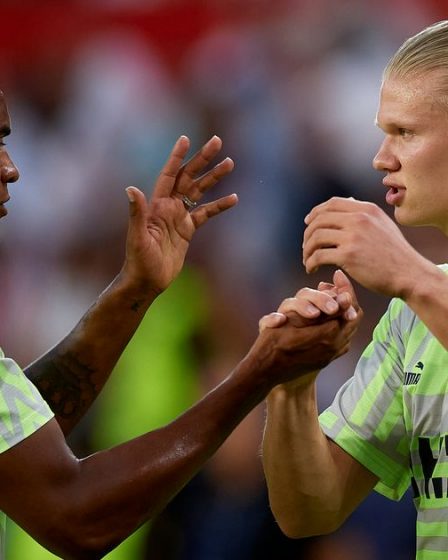 Le défenseur de Man City, Manuel Akanji, fait une prédiction d'Erling Haaland qui inquiétera ses rivaux - 35