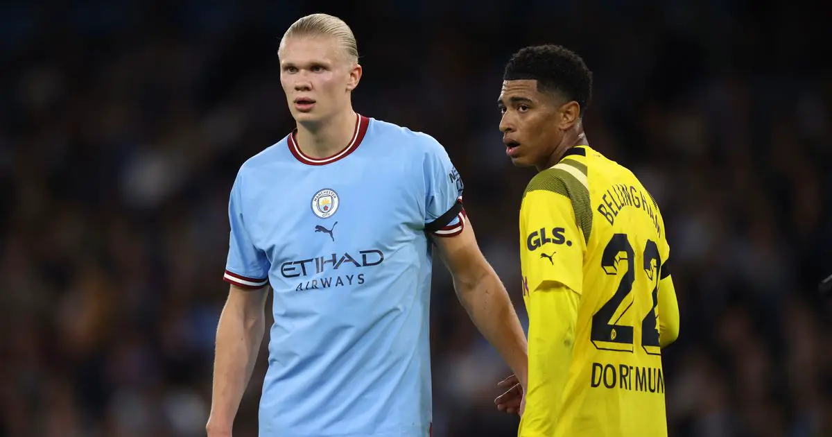 Jude Bellingham envoie un message à l'as de Man City Erling Haaland alors que Kyle Walker publie une mise à jour sur les blessures - 3