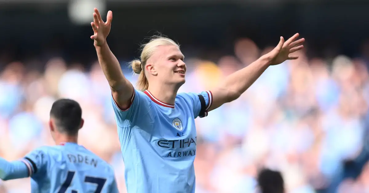 L'as de Man City, Erling Haaland, blâme Ole Gunnar Solskjaer lorsqu'on lui demande pourquoi il n'est pas un joueur de Manchester United - 3