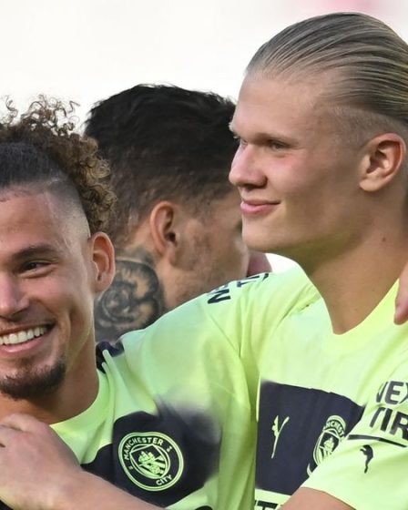 Kalvin Phillips affirme que l'as de Man City, Erling Haaland, est "un grand fan" des rivaux de la Premier League - 26
