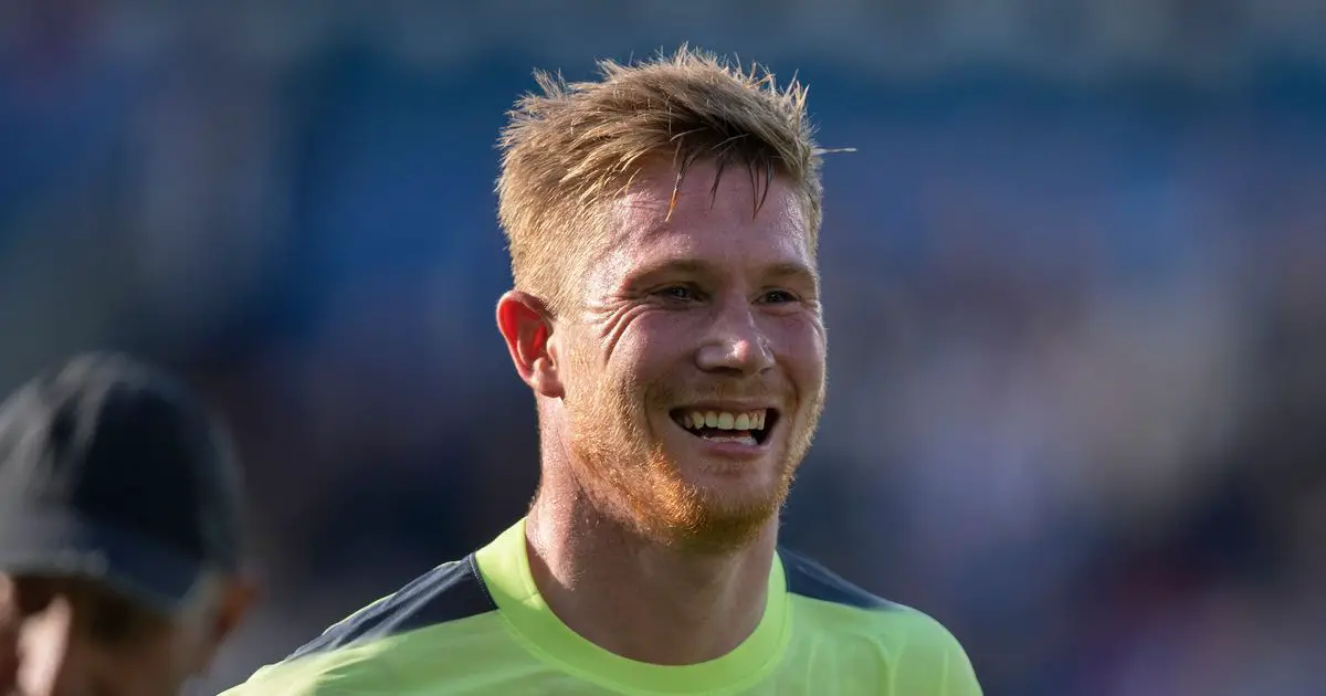 Erling Haaland est resté stupéfait face au but merveilleux de Kevin De Bruyne à Manchester City contre Leicester 4 Erling Haaland est resté stupéfait face au but merveilleux de Kevin De Bruyne à Manchester City contre Leicester - 3