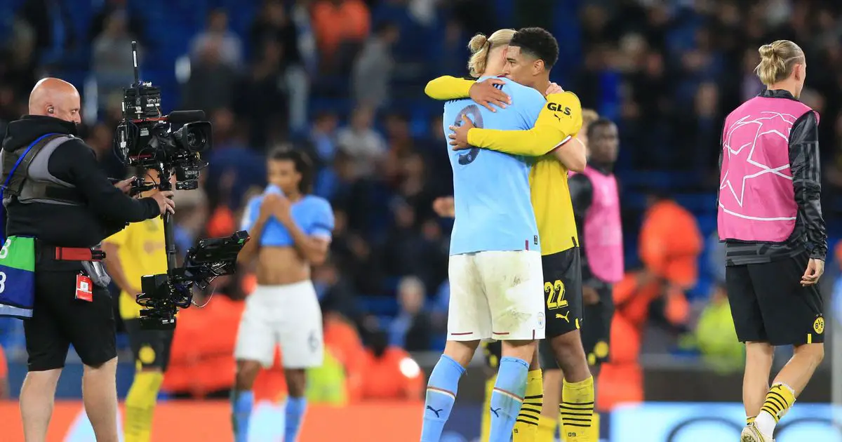 Erling Haaland envoie un message à Jude Bellingham au milieu des liens de transfert de Man City - 3