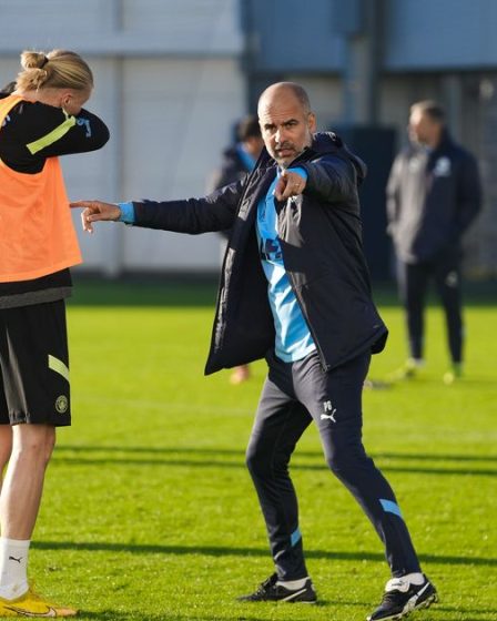 Pep Guardiola est sur le point de savoir si sa prédiction d'Erling Haaland était juste lors d'un match amical contre Man City - 10