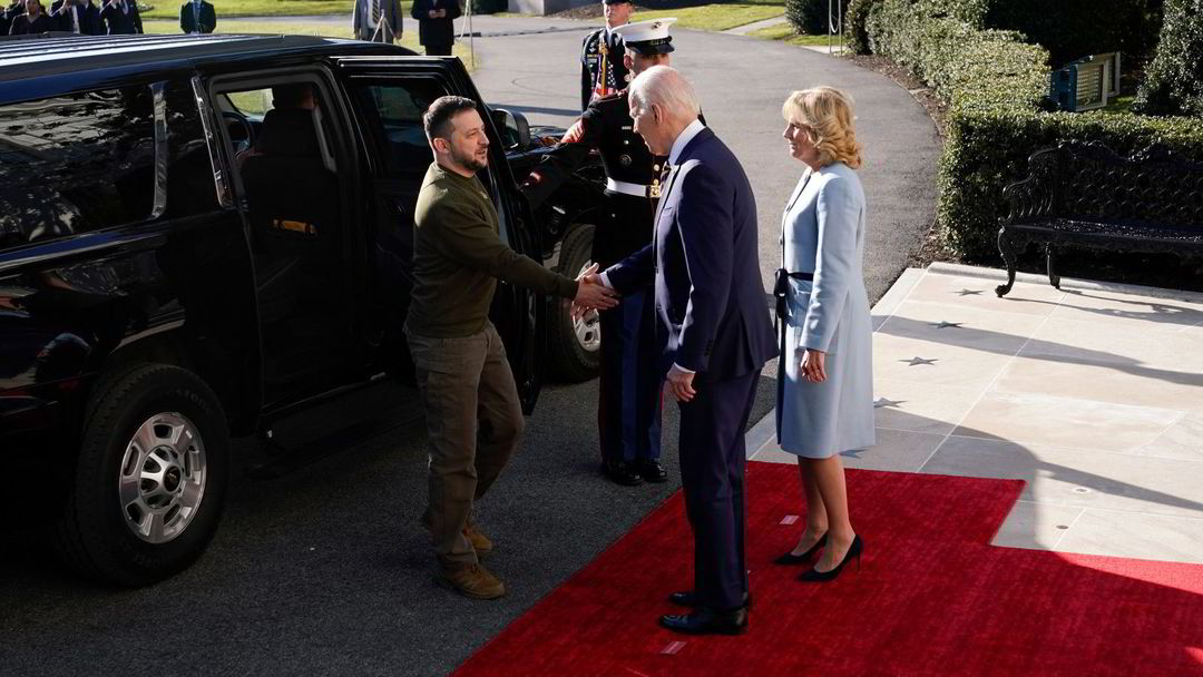 Le président Volodymyr Zelenskyj en place à la Maison Blanche 4 Le président Volodymyr Zelenskyj en place à la Maison Blanche - 3