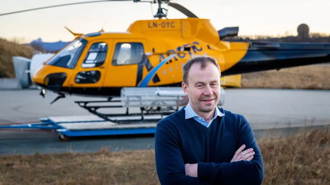 Audun Bækø a réalisé son rêve d'enfant avec une compagnie d'hélicoptères à Bodø - 3