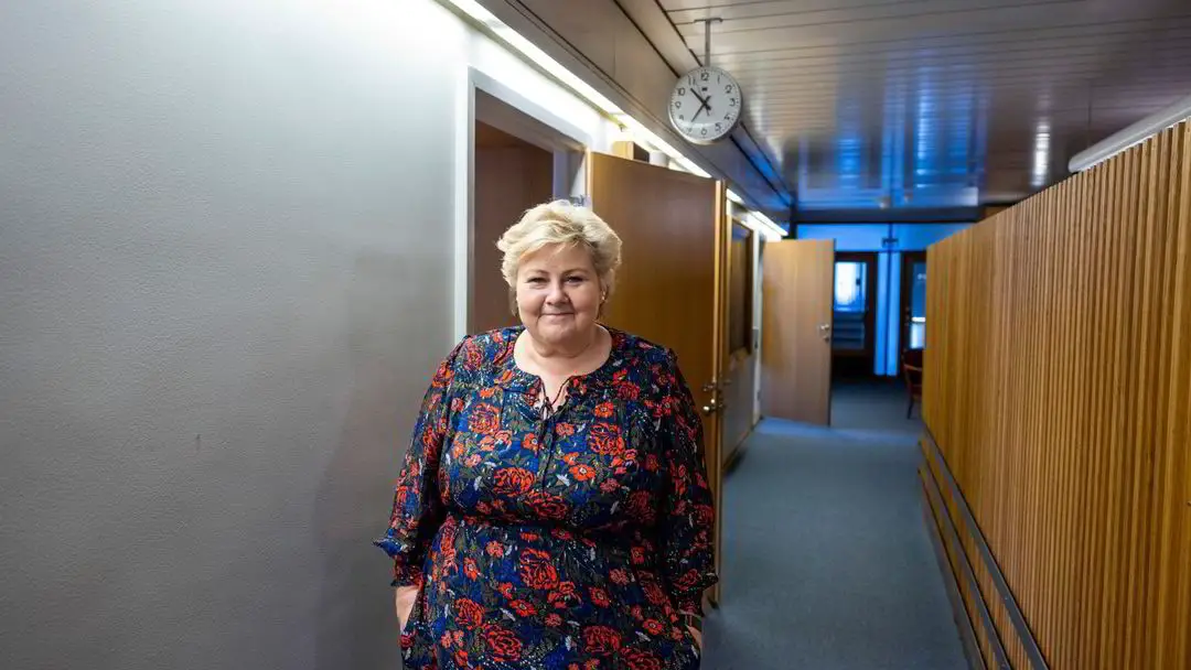 Erna Solberg veut être réélue à la tête du Parti conservateur - 3
