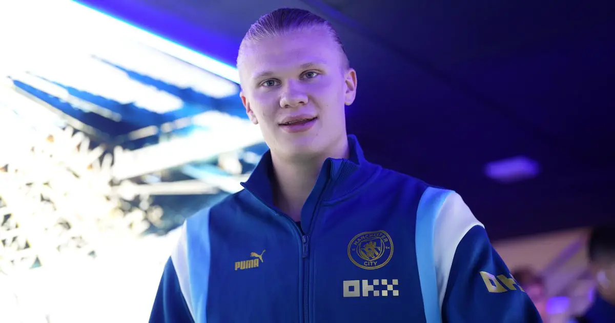 La superstar de Man City, Erling Haaland, remporte le prix du joueur du mois 4 La superstar de Man City, Erling Haaland, remporte le prix du joueur du mois - 3