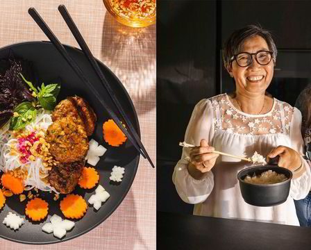 Bún cha Hanoi : La recette des boulettes de viande vietnamiennes aux nouilles et légumes marinés 2 Bún cha Hanoi : La recette des boulettes de viande vietnamiennes aux nouilles et légumes marinés - 1