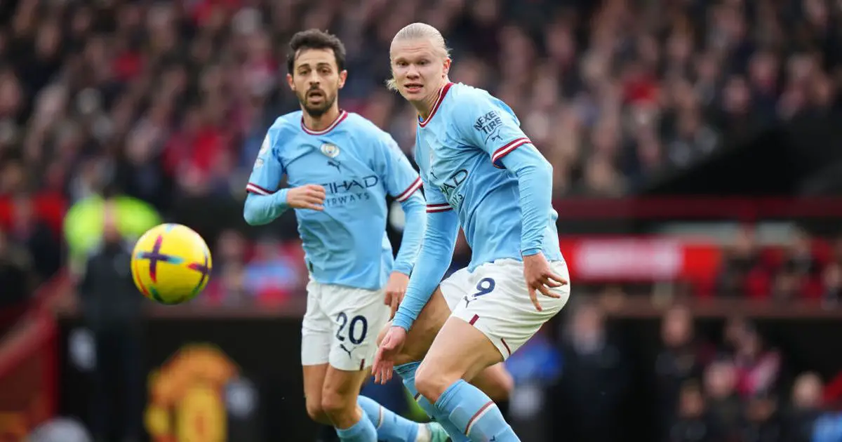 Pep Guardiola donne une théorie sur le tir cadré de Man City en deux matchs au milieu du débat sur Erling Haaland 4 Pep Guardiola donne une théorie sur le tir cadré de Man City en deux matchs au milieu du débat sur Erling Haaland - 3