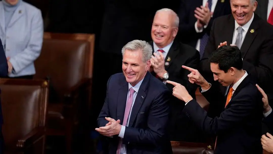 Kevin McCarthy a finalement été élu président de la Chambre des représentants - 3
