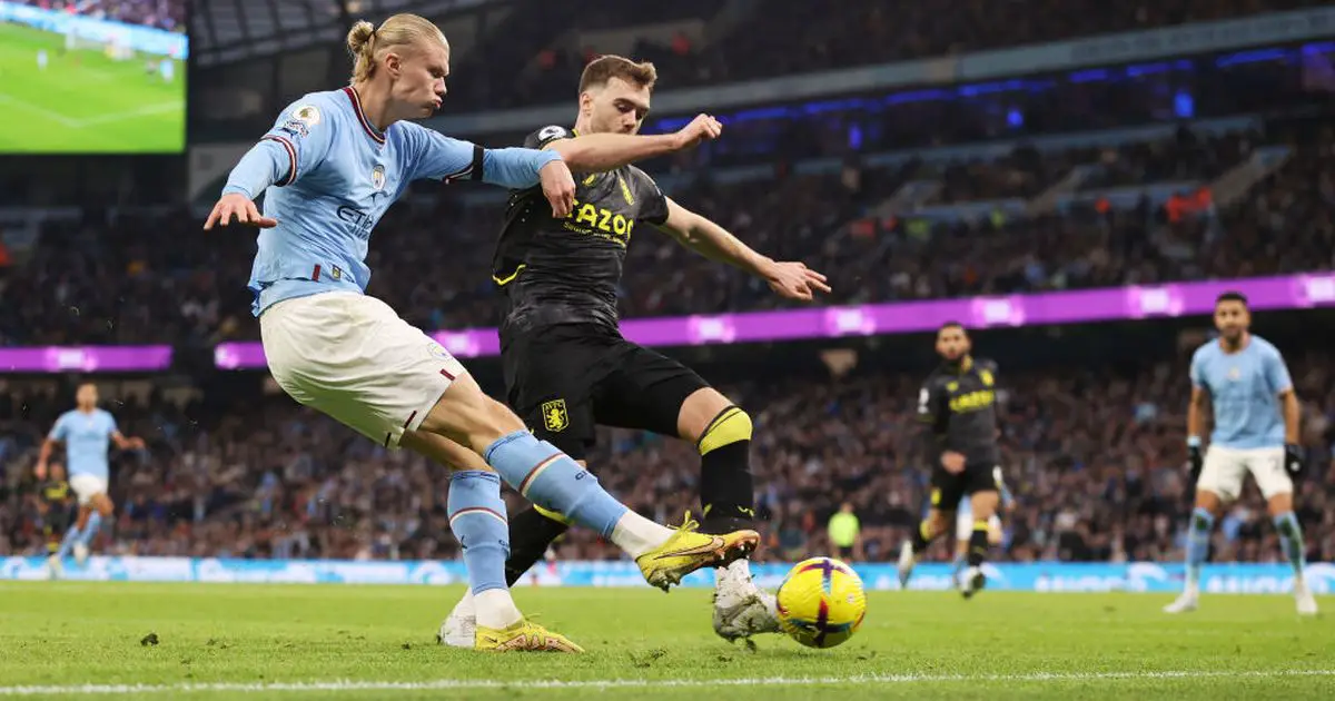 Pep Guardiola répond aux inquiétudes de blessure d'Erling Haaland avant Arsenal contre Man City 4 Pep Guardiola répond aux inquiétudes de blessure d'Erling Haaland avant Arsenal contre Man City - 3