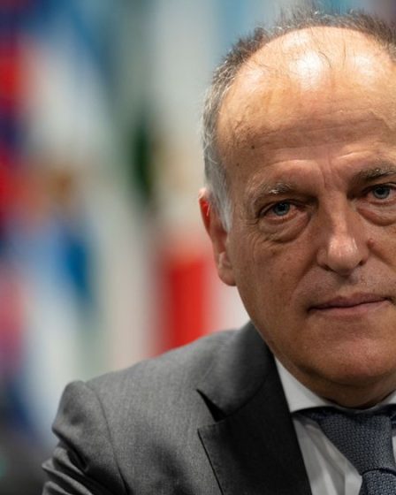 Le président de la Liga, Javier Tebas, déclare le FC Barcelone hors course pour signer l'attaquant de Man City, Erling Haaland - 1