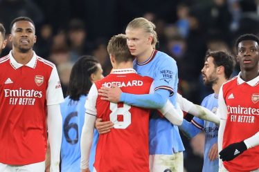 Martin Odegaard fait l'admission d'Erling Haaland lorsqu'on lui a demandé s'ils avaient discuté d'Arsenal contre Man City - 18