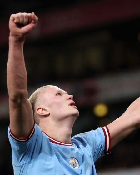 L'admission du record de buts d'Erling Haaland d'Alan Shearer après que Man City ait battu Arsenal - 28