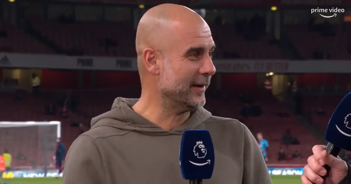 Pep Guardiola explique la sélection de l'équipe de Man City contre Arsenal alors que seuls trois défenseurs sont nommés dans l'alignement 4 Pep Guardiola explique la sélection de l'équipe de Man City contre Arsenal alors que seuls trois défenseurs sont nommés dans l'alignement - 3