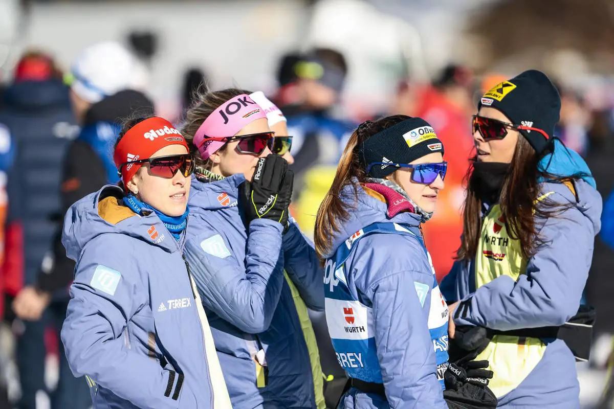 La Norvège gagne, les femmes américaines se battent pour le podium alors que l'Allemagne est disqualifiée dans le relais par équipe - FasterSkier.com - 59