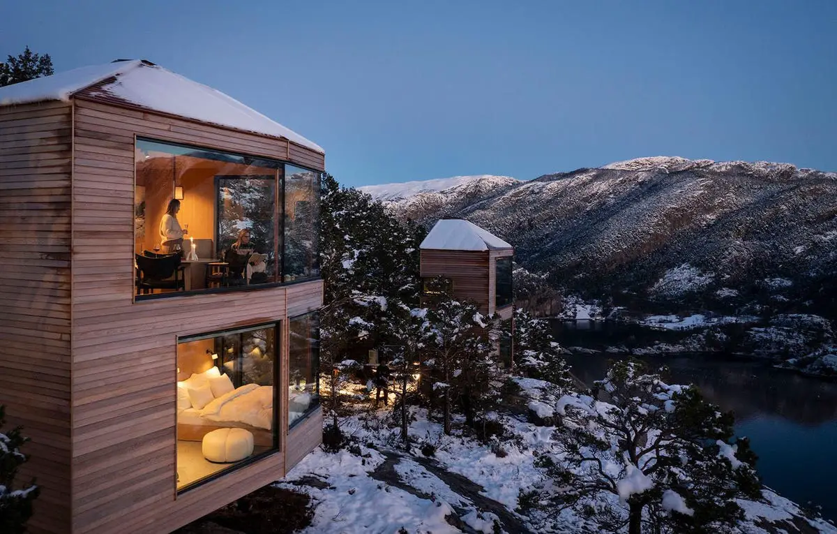 Dormez au-dessus du Lysefjord en Norvège dans ces superbes cabanes de montagne - 3