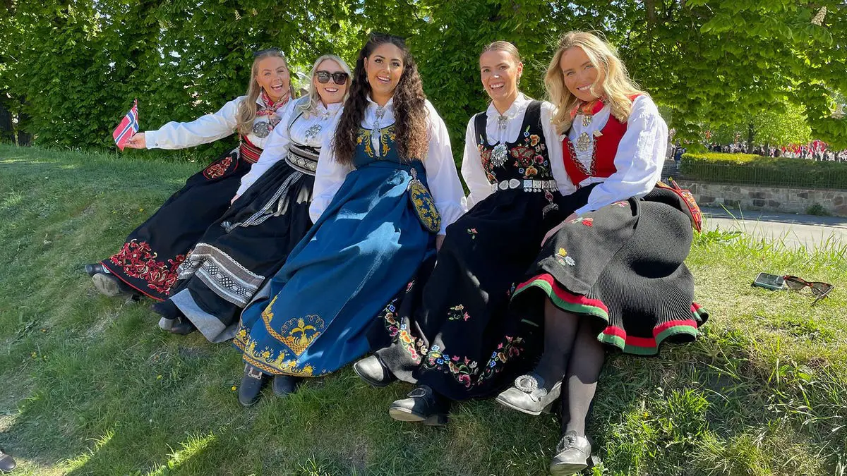 Oslo feirer 17. mai, Norges nasjonaldag