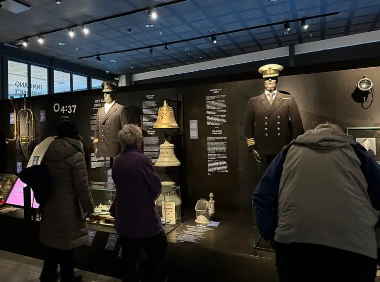 Narvik en 1940 : La bataille pour le nord de la Norvège 44 Intérieur du musée de la guerre de Narvik.