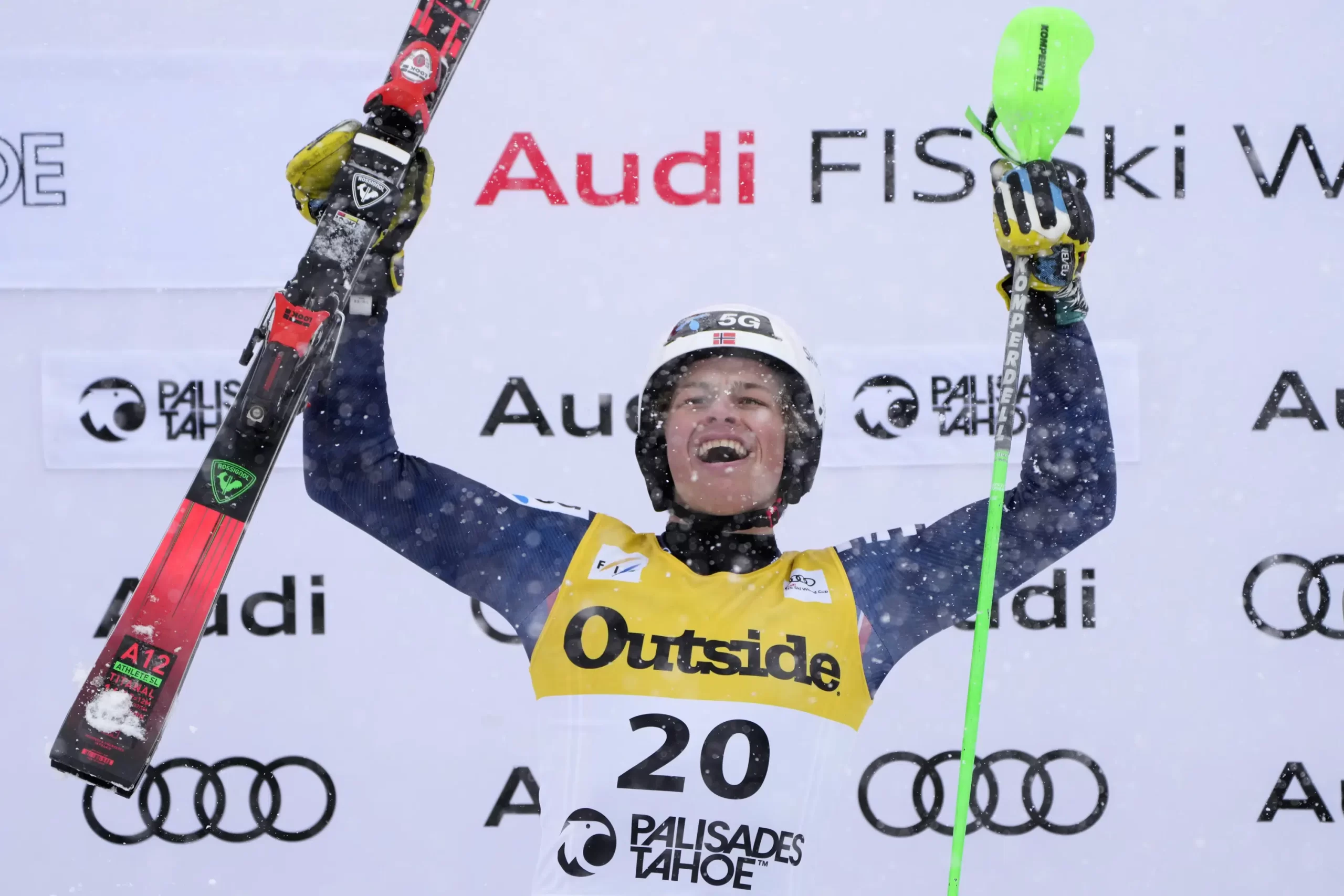 Le Norvégien Steen Olsen remporte sa 1ère victoire en Coupe du monde de slalom 4 Le Norvégien Steen Olsen remporte sa 1ère victoire en Coupe du monde de slalom - 3