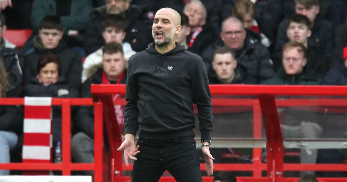Ce que le patron de Man City, Pep Guardiola, a dit aux officiels pour mériter un carton jaune contre Nottingham Forest 4 Ce que le patron de Man City, Pep Guardiola, a dit aux officiels pour mériter un carton jaune contre Nottingham Forest - 3