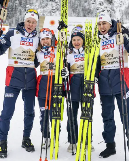 La Norvège remporte une médaille d'or historique en équipe mixte - 22