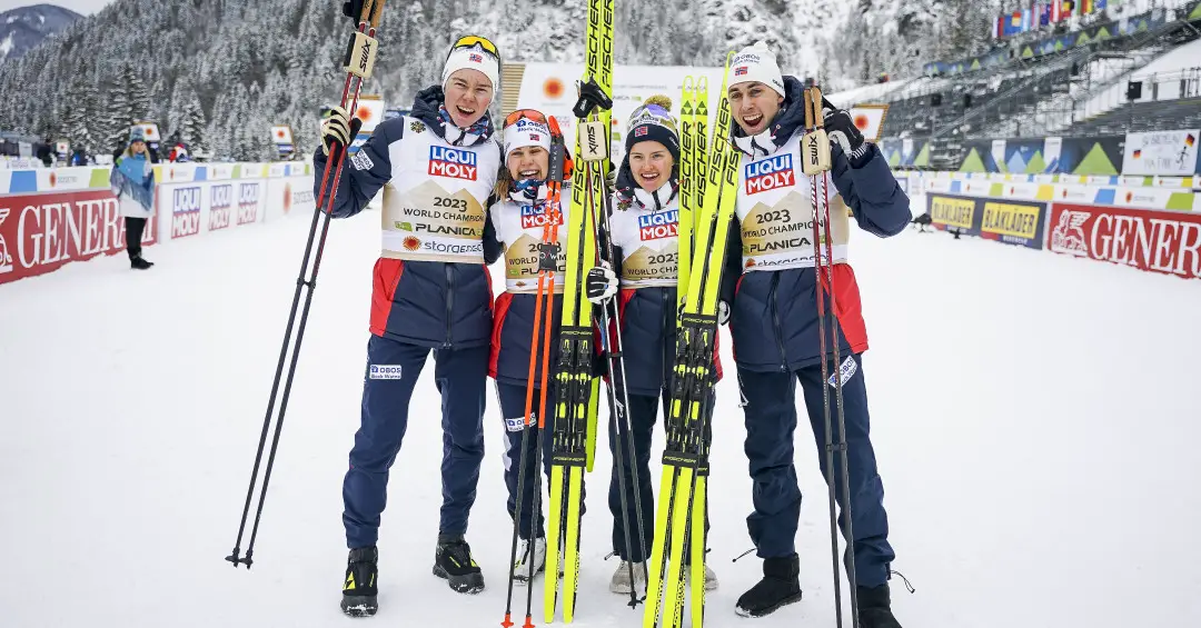 La Norvège remporte une médaille d'or historique en équipe mixte - 3