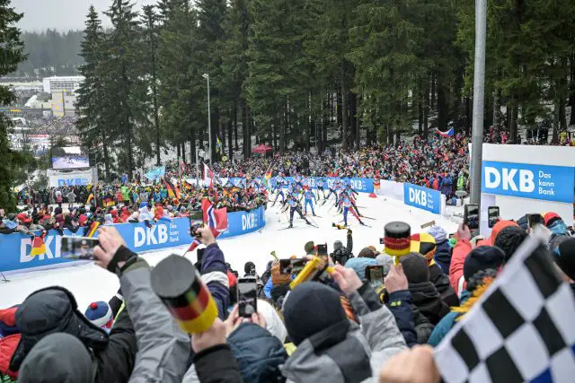La France surprend la Norvège dans le relais masculin des Championnats du monde de biathlon - FasterSkier.com - 35