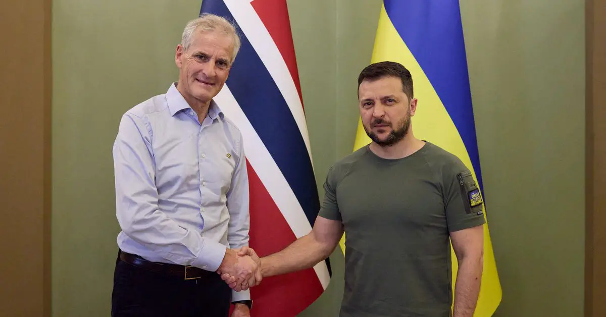 L'Ukrainien Zelenskiy remercie la Norvège pour son aide de 7 milliards de dollars sur cinq ans - 3